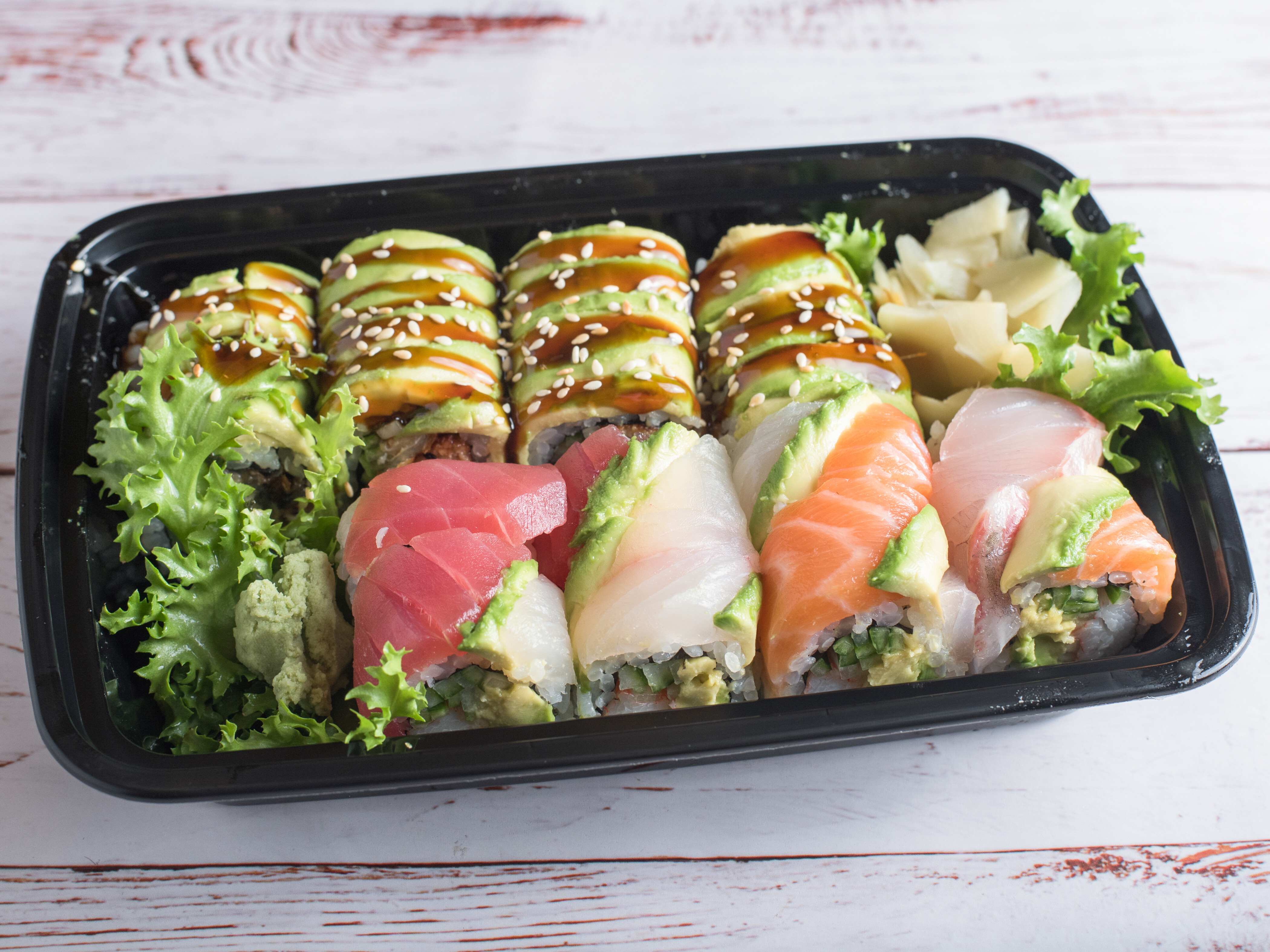 Order Yellowtail Roll food online from Hana Japanese Steakhouse store, Albany on bringmethat.com