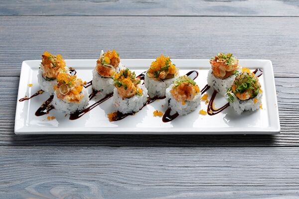 Order Grilled Shrimp Roll food online from Kabuki Japanese Restaurant - Oxnard store, Oxnard on bringmethat.com