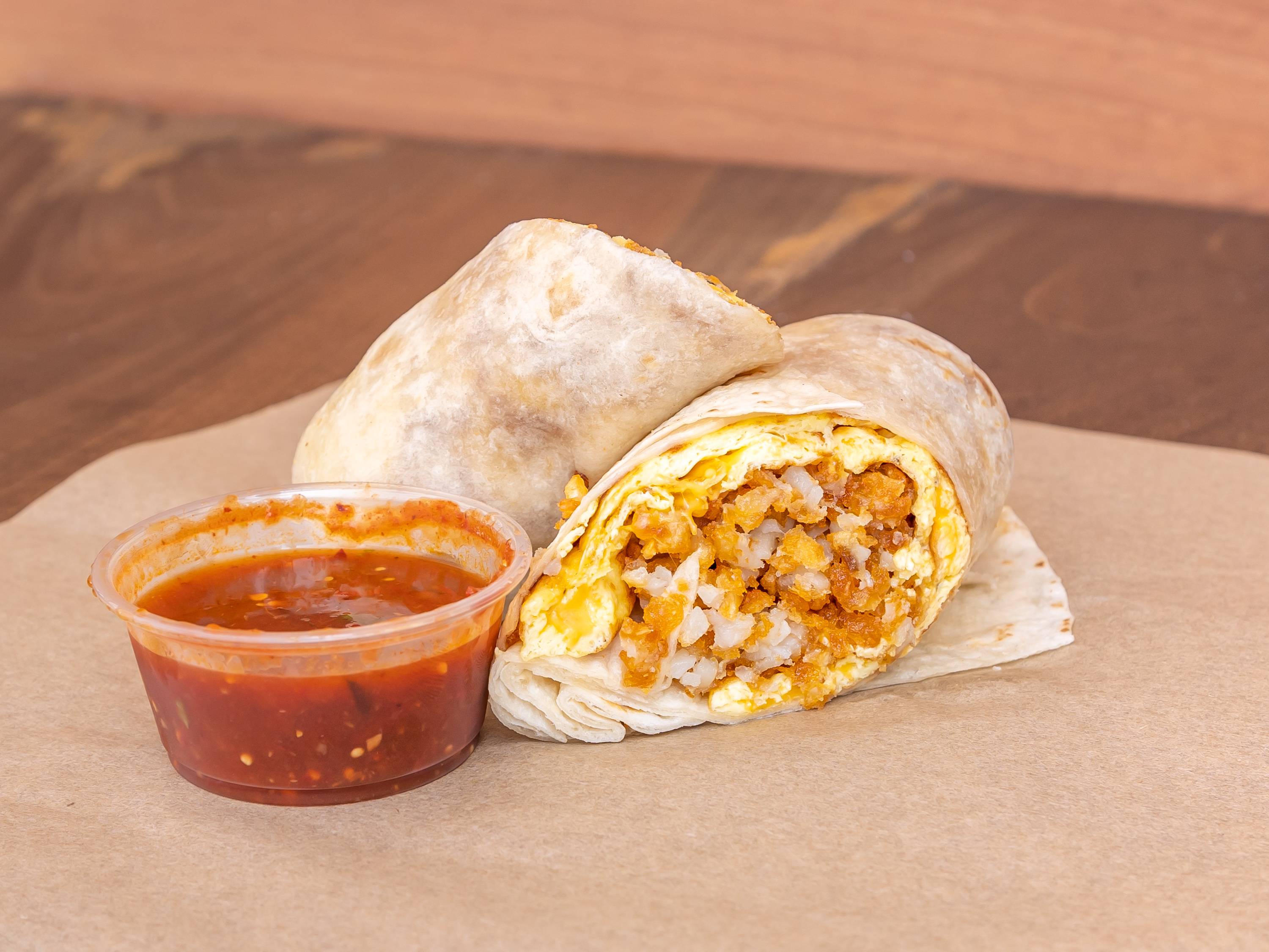 Order Nick's Breakfast Burrito food online from Riera Place store, Redondo Beach on bringmethat.com