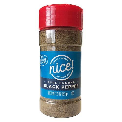 Order Nice! Ground Black Pepper - 2.0 oz food online from Walgreens store, LOWELL on bringmethat.com