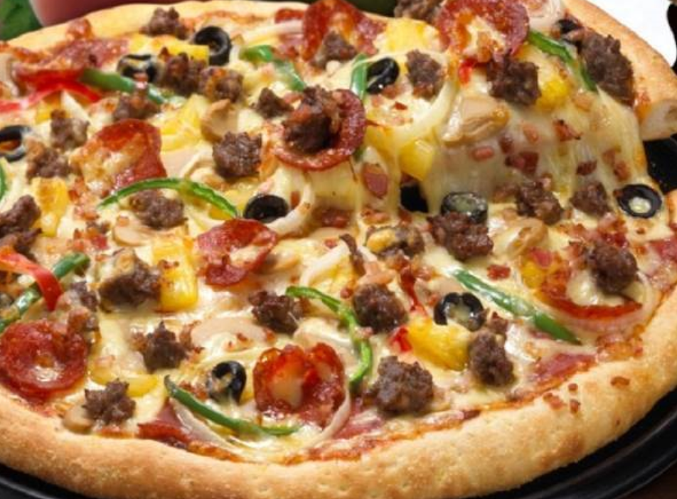 Order Chicken Chapli Kabab Pizza food online from Pizza Belly store, Katy on bringmethat.com