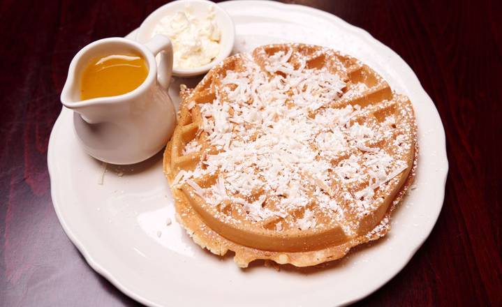 Order Coconut Waffle food online from The Original Pancake House store, Baltimore on bringmethat.com