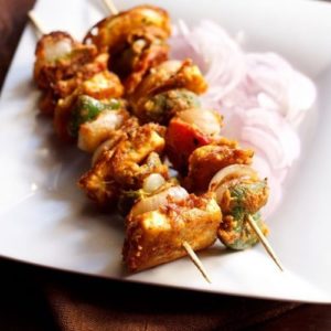 Order 100. Paneer Tikka food online from Taj Restaurant store, Warren on bringmethat.com