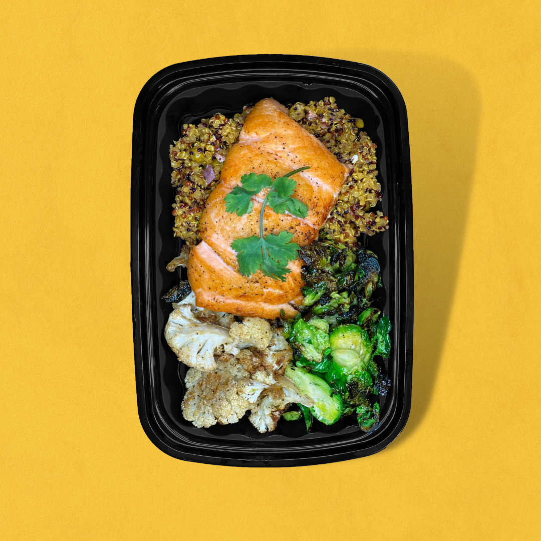 Order Salmon Health Bowl food online from Medkit Meal Prep store, Chicago on bringmethat.com
