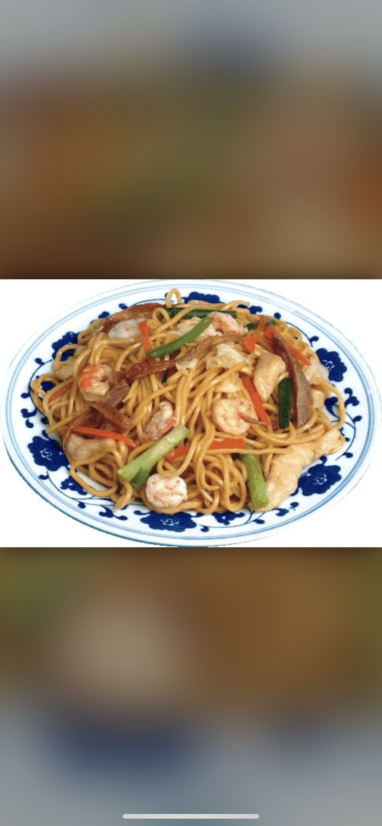Order 45. House Special Lo Mein 本楼捞面 food online from Sheng Garden Chinese Restaurant store, Teaneck on bringmethat.com