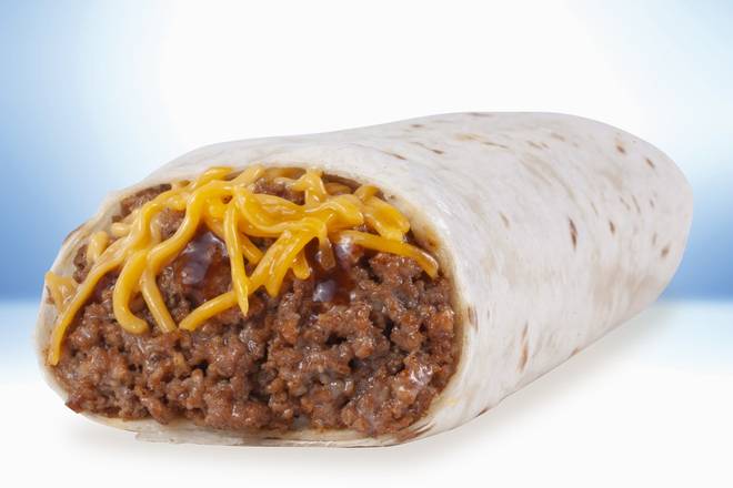 Order Ground Beef Burrito food online from Baker Drive Thru store, Highland on bringmethat.com