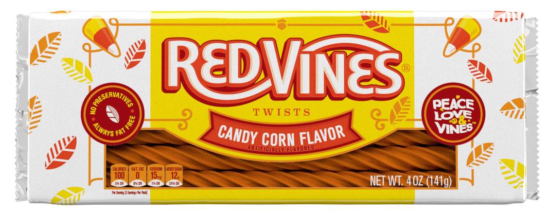 Order Red Vines Corn Licorice Twists Halloween Candy  - 4 oz food online from Rite Aid store, Madison on bringmethat.com