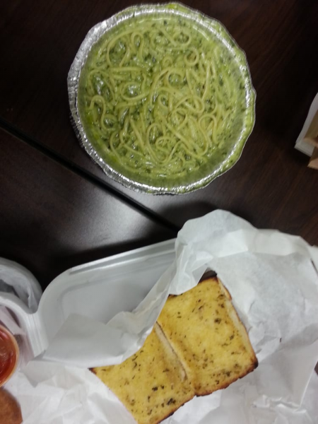 Order Pesto Pasta food online from Fratelli's Pizza store, North Hills on bringmethat.com