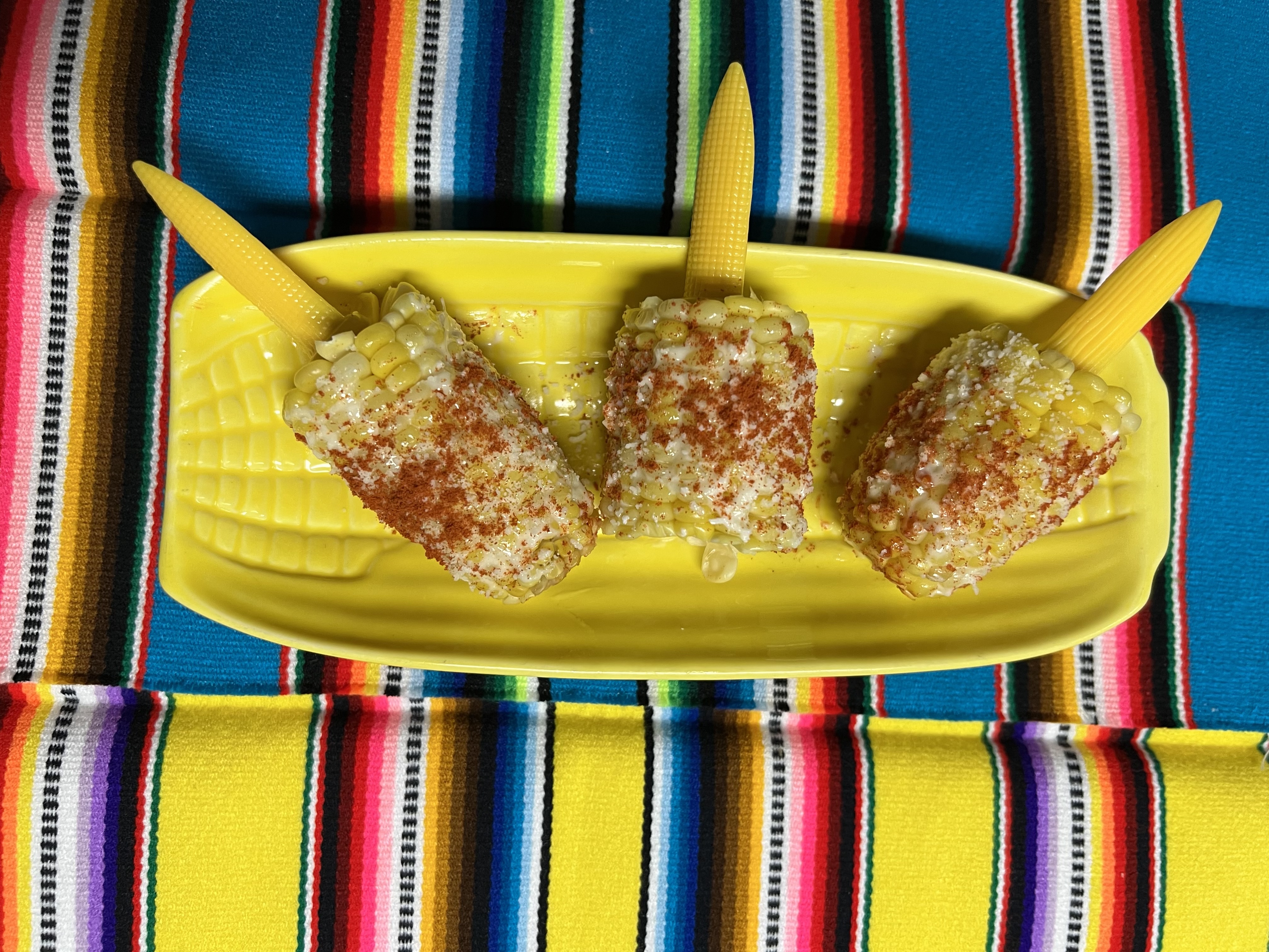 Order Elote de Feria food online from Chihuahua Mexican Restaurant store, Sunnyside on bringmethat.com