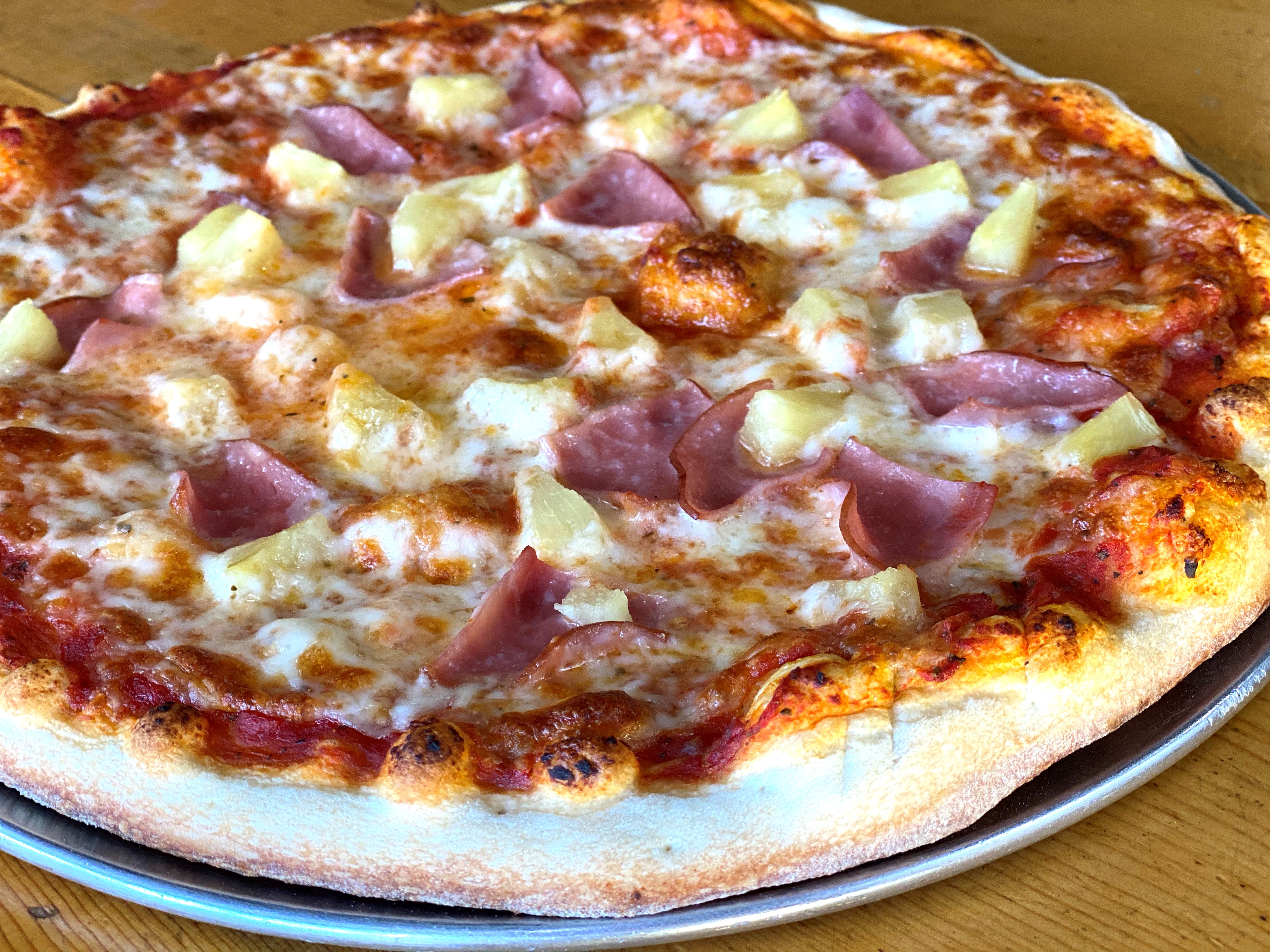 Order Hawaiian Pizza 12" food online from Sexy Pizza store, Denver on bringmethat.com