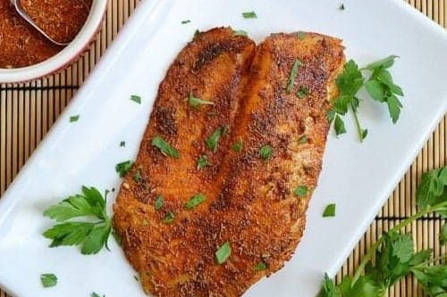 Order Blackened Salmon food online from La Esquina store, New York on bringmethat.com
