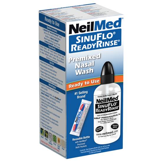 Order NeilMed SinuFlo ReadyRinse Premixed Nasal Wash (1 ct) food online from Rite Aid store, CANBY on bringmethat.com