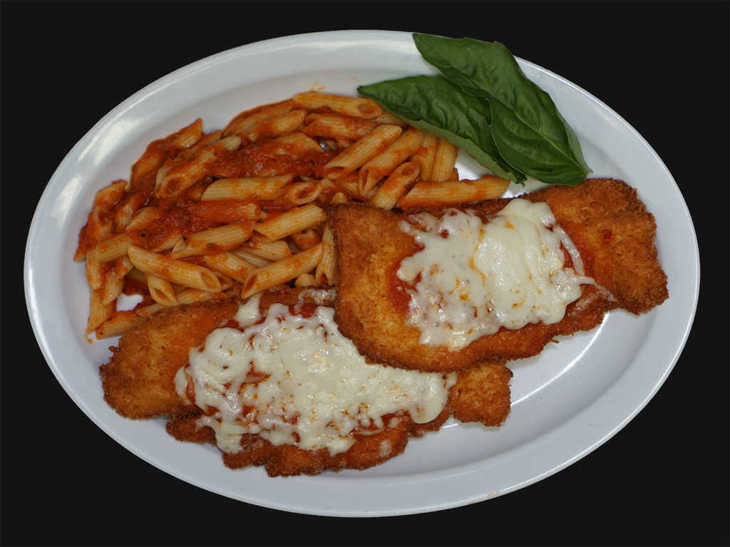 Order Chicken Parmigiana food online from Big Z Family Restaurant store, Simi Valley on bringmethat.com