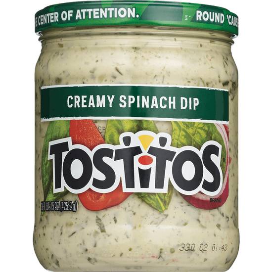 Order Frito-Lay Tostitos Creamy Spinach Dip (Jar) food online from Cvs store, CENTRAL FALLS on bringmethat.com