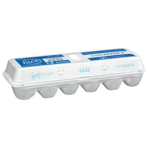 Order Nice! Eggs Large - 12.0 ea food online from Walgreens store, New Orleans on bringmethat.com