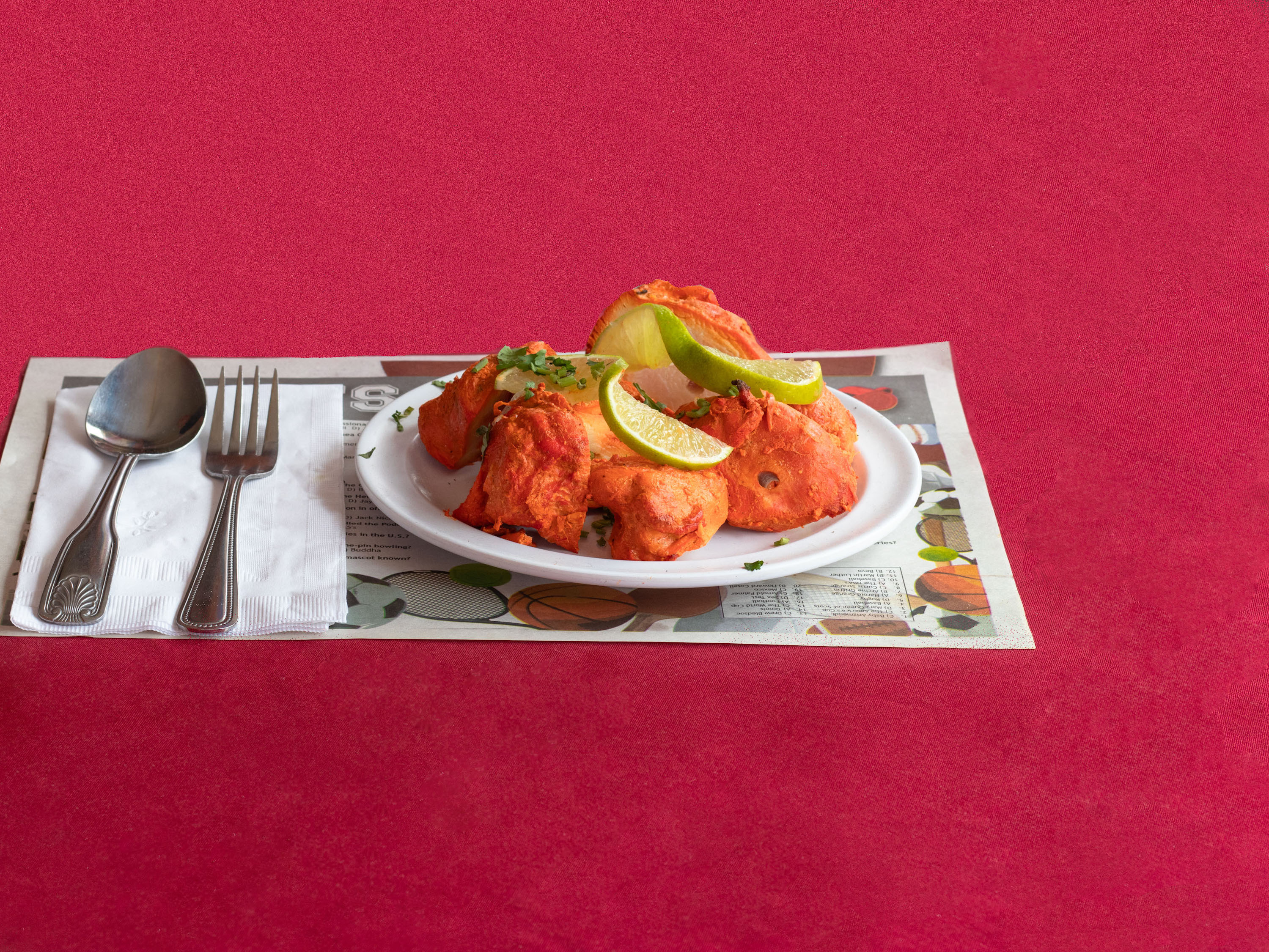 Order Chicken Tikka with Vegetable food online from New Taste of India store, Poughkeepsie on bringmethat.com