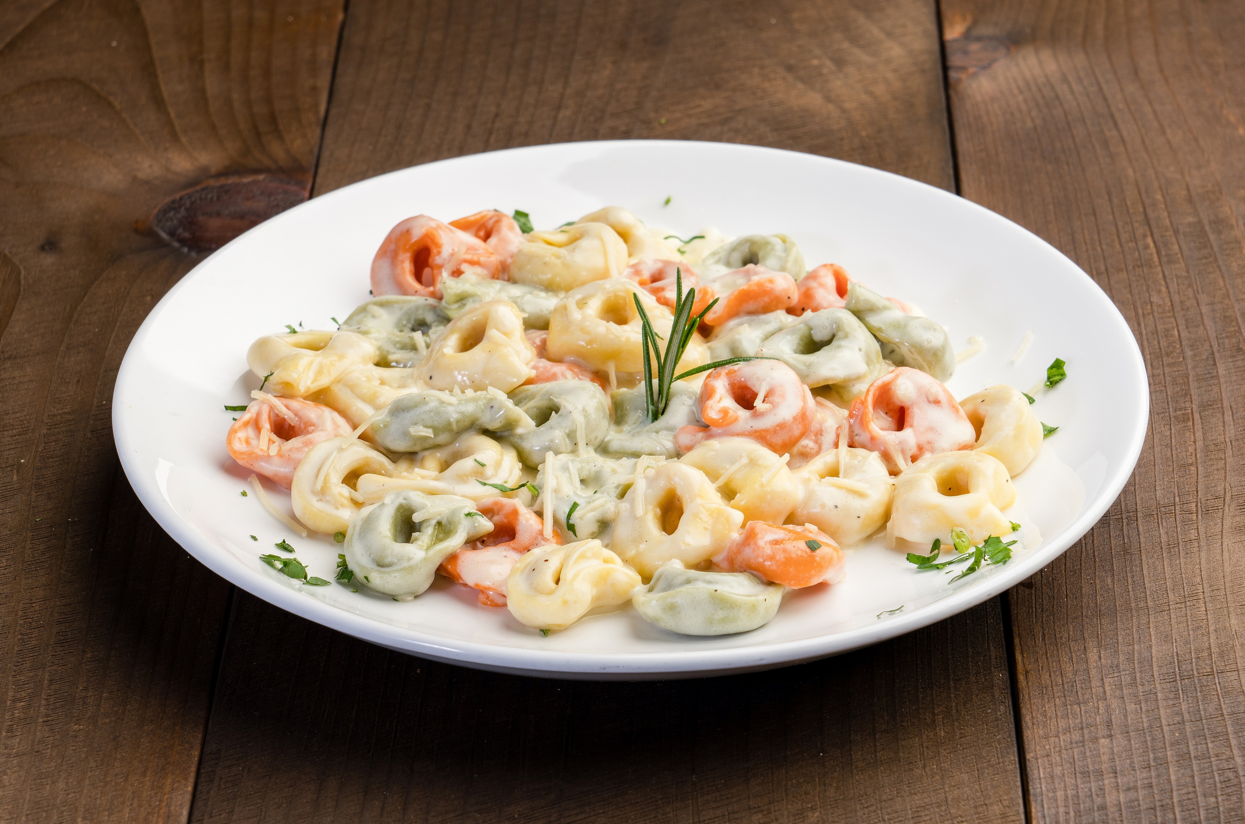 Order Tricolor Tortellini  food online from Masal Cafe store, Brooklyn on bringmethat.com