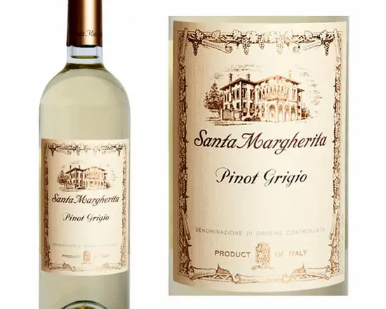 Order Santa Margherita Pinot Grigio, 750mL white wine (12.0% ABV) food online from Ogden Wine & Spirit store, Naperville on bringmethat.com