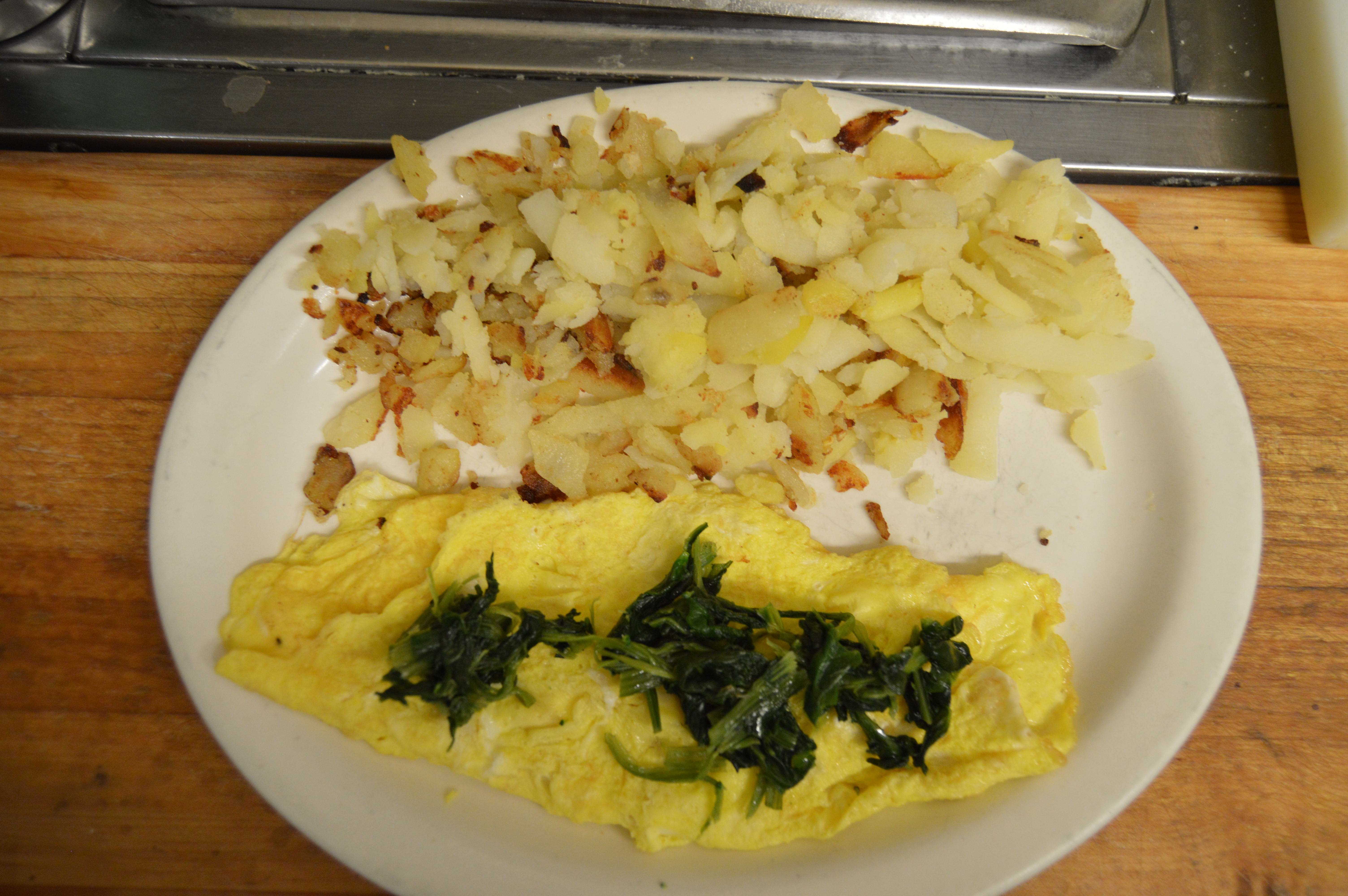 Order Spinach Cheese Omelette food online from Angelas family restaurant store, Cleveland on bringmethat.com