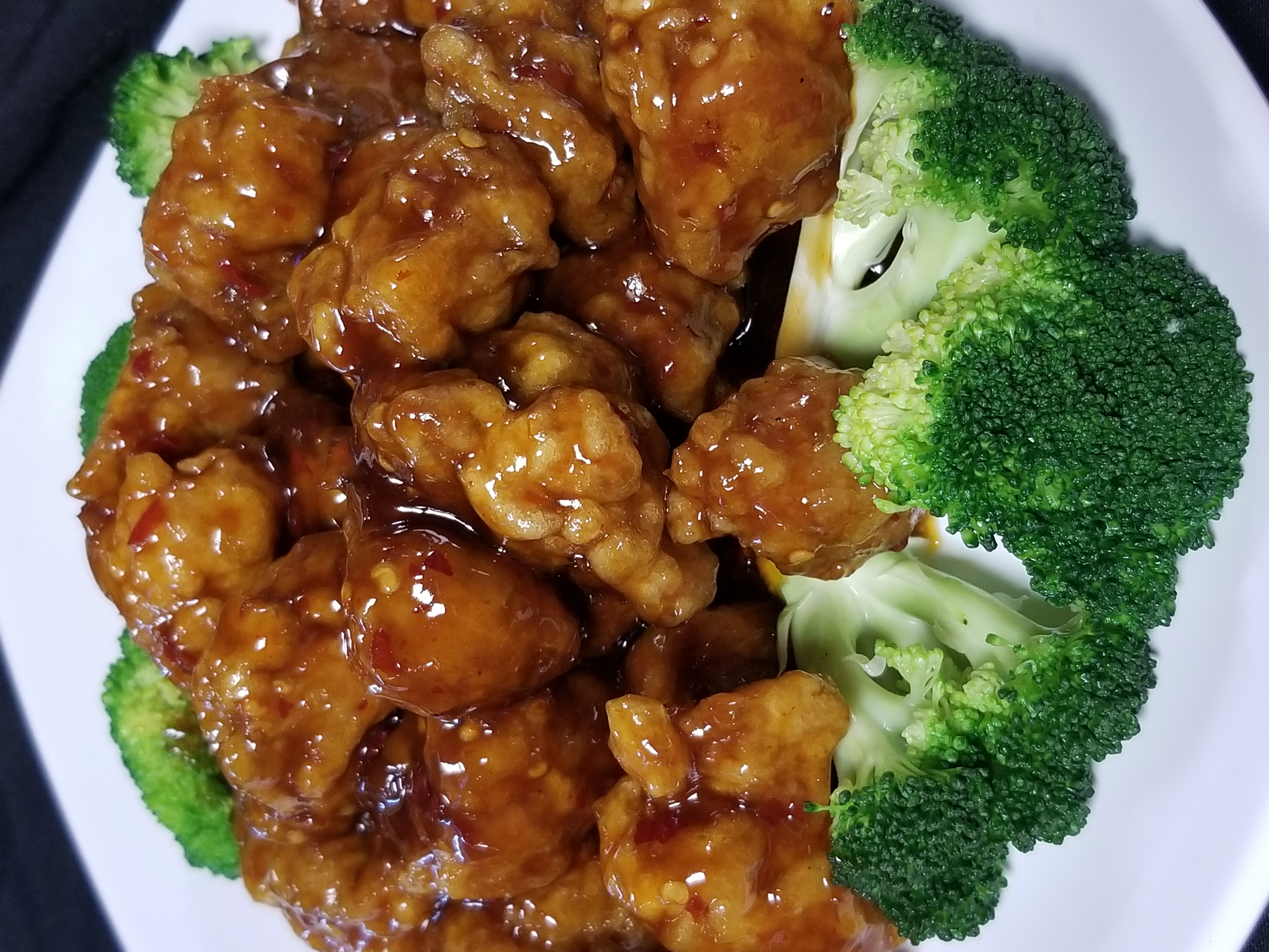 Order 58. General Tso's Chicken food online from Beijing Restaurant store, State College on bringmethat.com