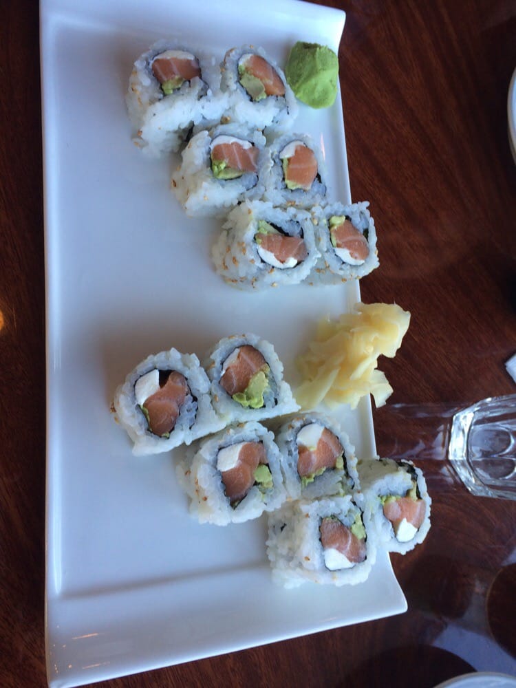 Order 111. Philadelphia Roll food online from Yama sushi restaurant store, Belmont on bringmethat.com