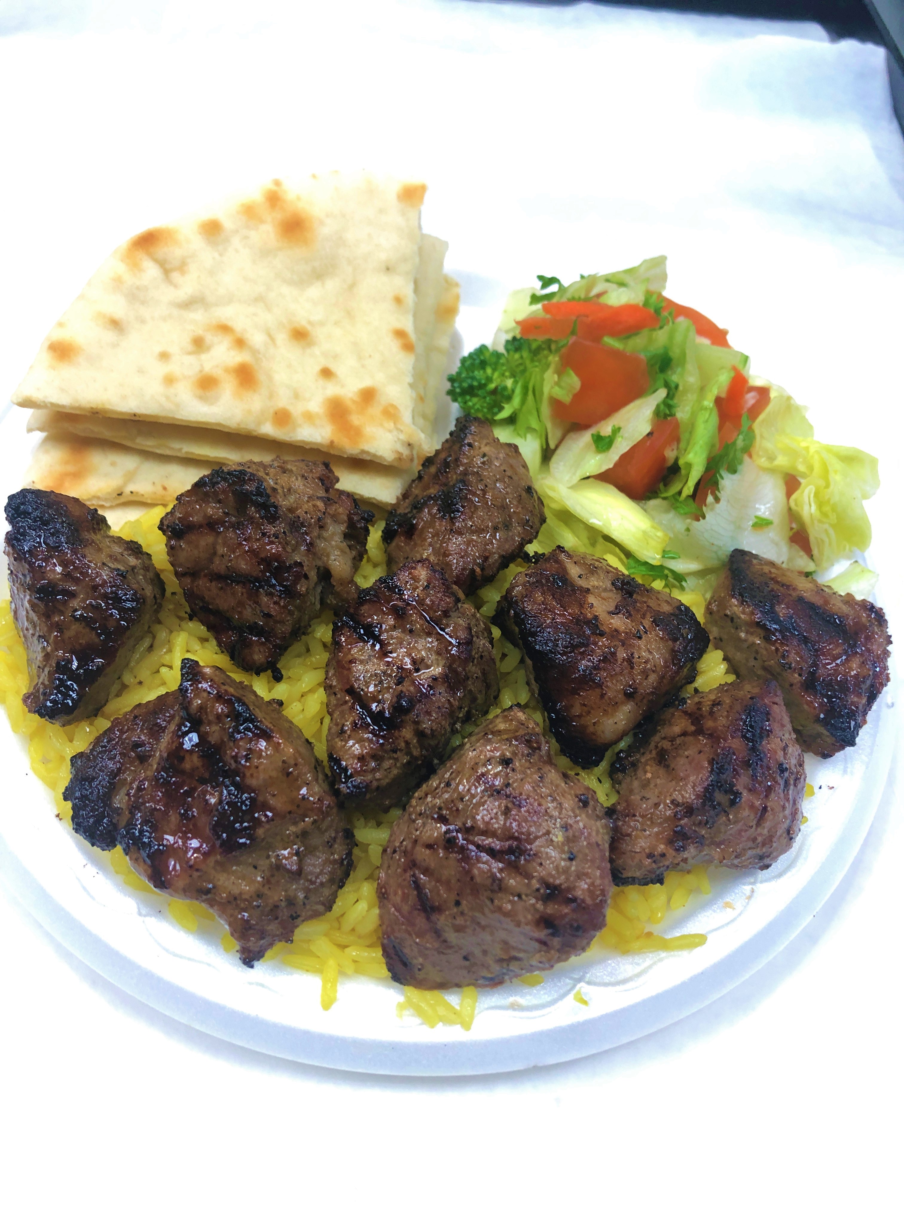 Order lamb kabab plt food online from Koftaky Grill store, Hermitage on bringmethat.com