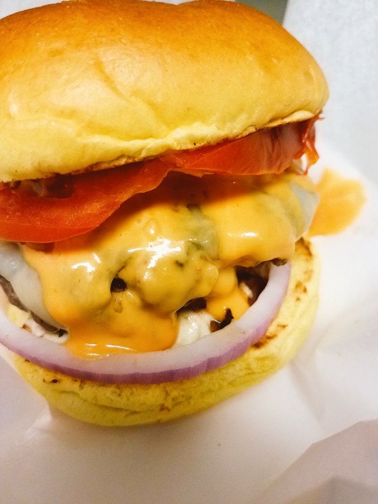 Order Butcher Burger food online from Spot Gourmet Burgers store, Philadelphia on bringmethat.com