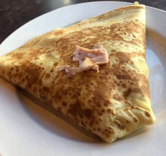 Order Egg & Cheese & Meat Crepe food online from City Coffeehouse & Creperie store, Clayton on bringmethat.com