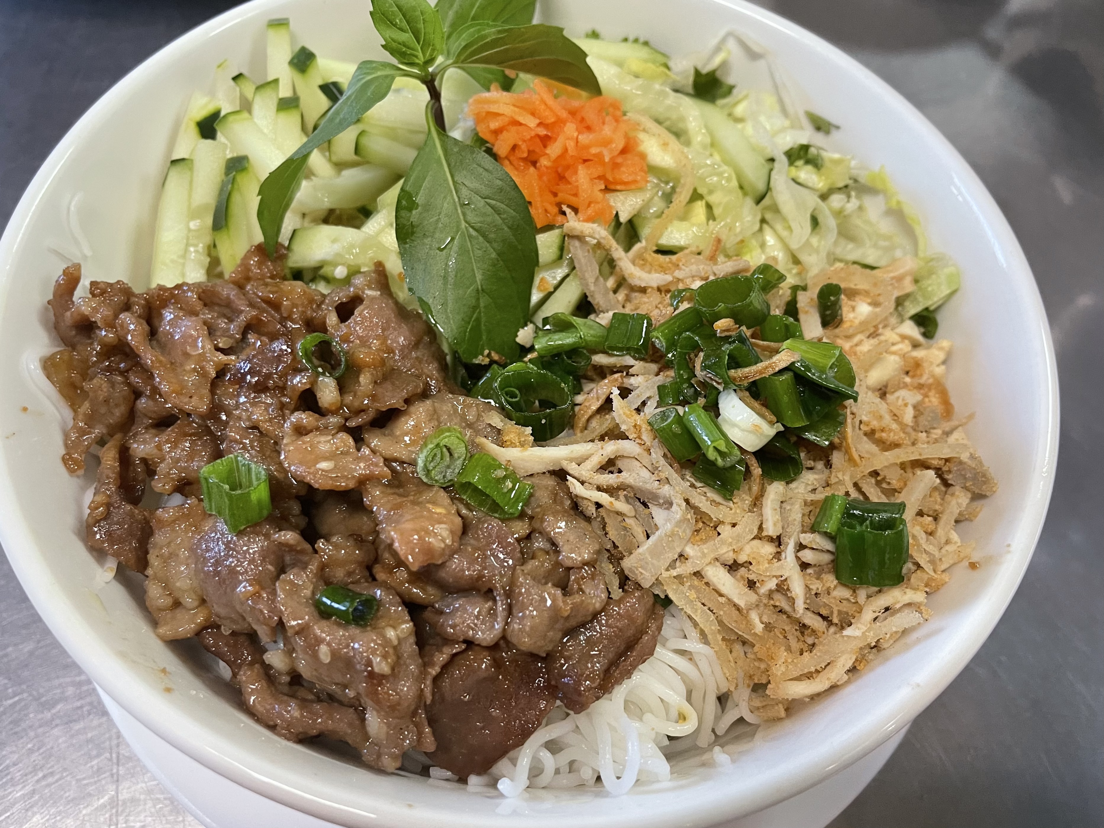 Order 24. Bun Bi Thit Nuong food online from Pho A.V. store, Phoenix on bringmethat.com