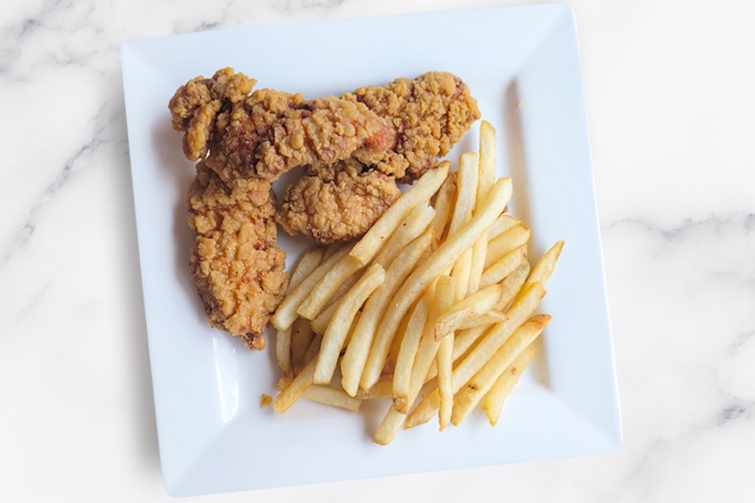 Order Kids Crispy Chicken Strips food online from Cafe Express store, Houston on bringmethat.com