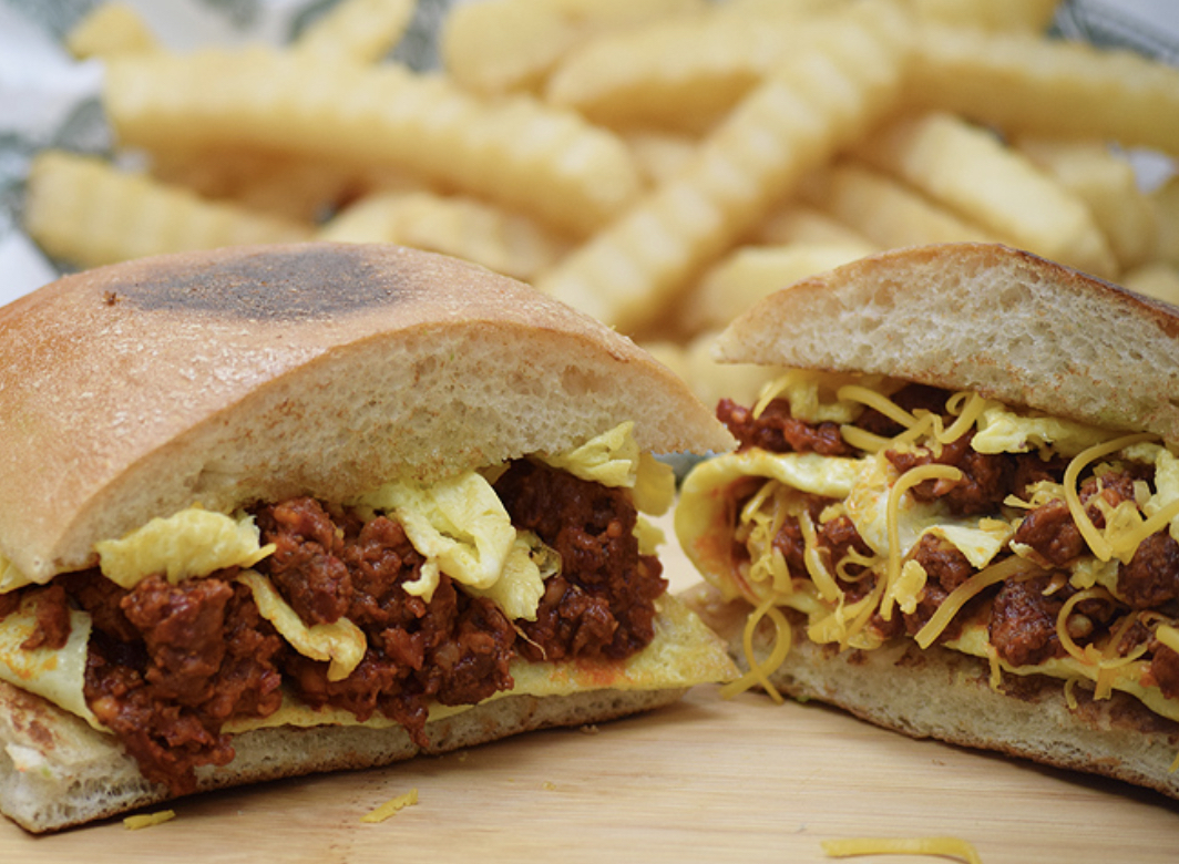 Order Chorizo Torta and fries food online from Federico Mexican Food store, Albuquerque on bringmethat.com