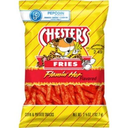 Order Chester's Hot Fries (3.6 oz) food online from Light Speed Market store, Marietta on bringmethat.com