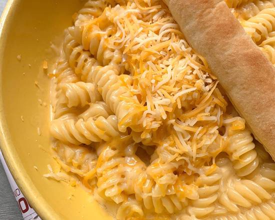 Order 3-Cheese Macaroni food online from Nothing But Noodles store, Huntsville on bringmethat.com