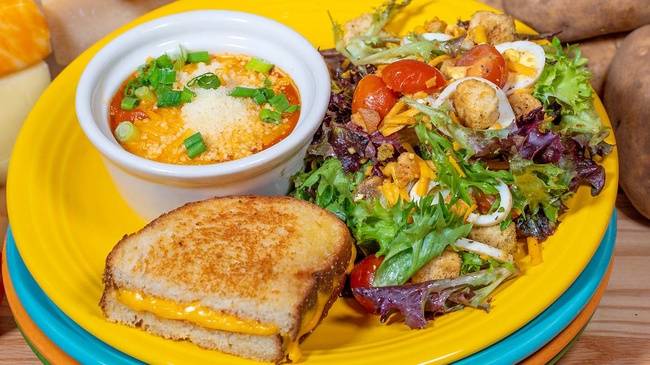 Order 1/2 COMBO food online from Melt Bar & Grilled store, Lakewood on bringmethat.com