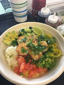 Order Cilantro Lime Shrimp Bowl food online from Hot Pita Food Court store, Fort Campbell on bringmethat.com