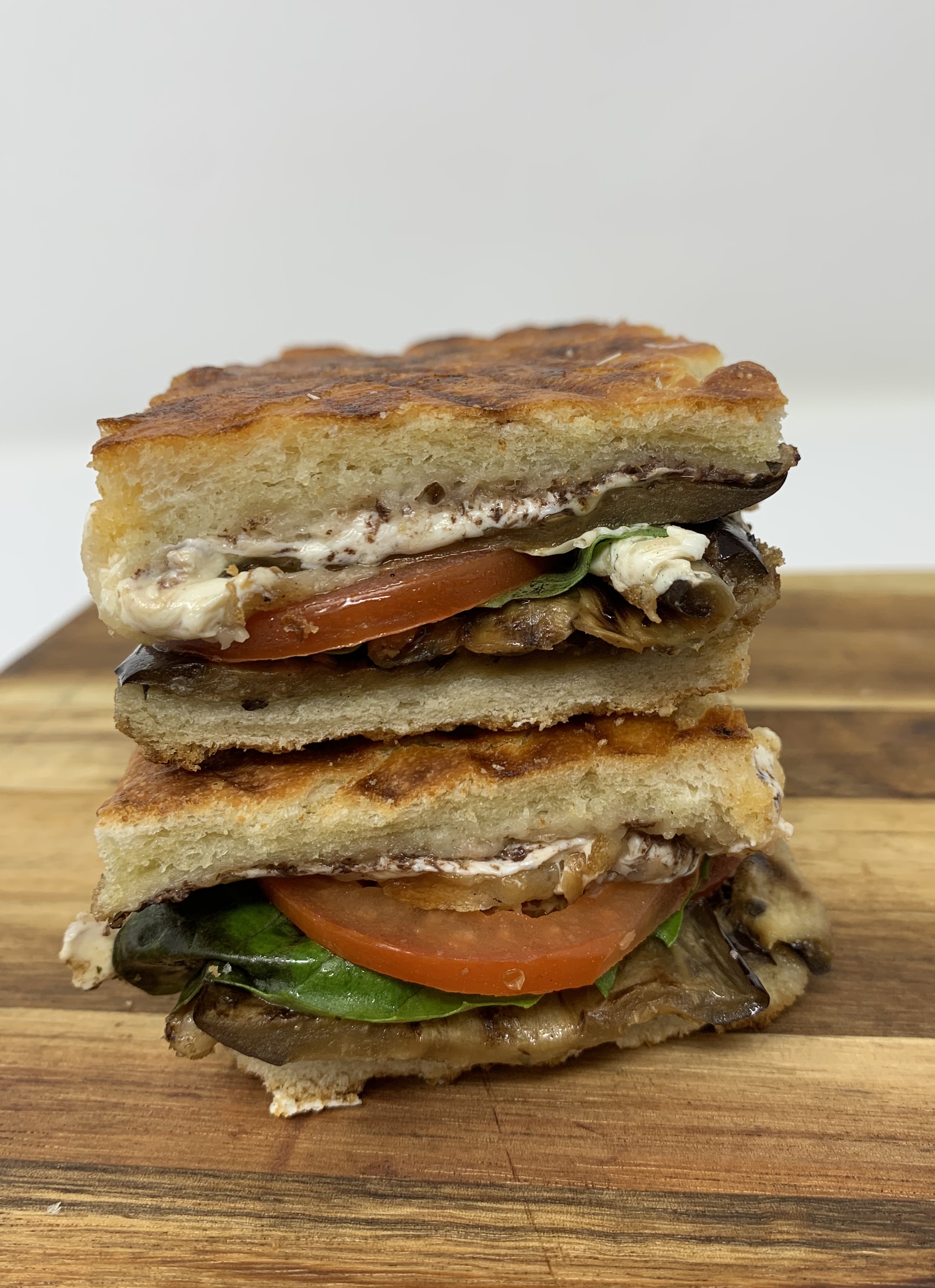 Order 10. Grilled Eggplant Sandwich food online from Sanpanino store, New York on bringmethat.com