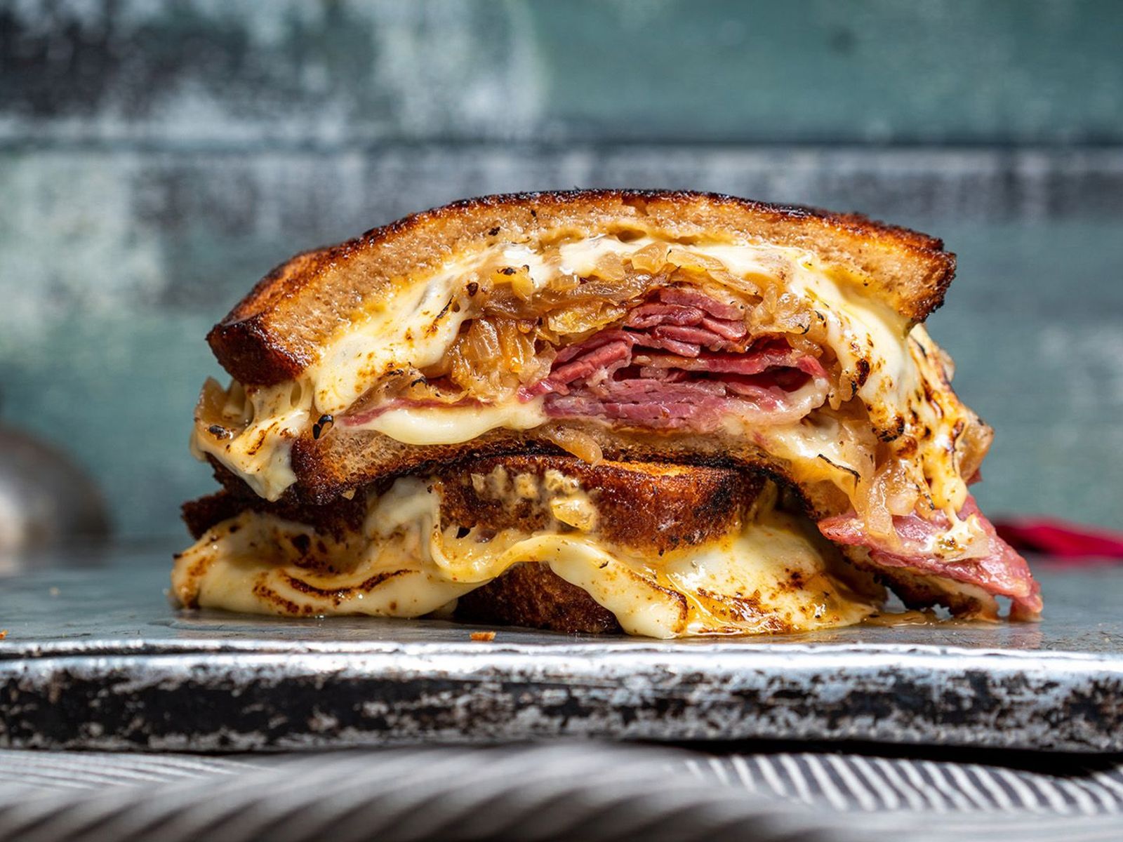 Order The Blackstone Grilled Sandwich food online from Welders Grilled Cheese store, Los Angeles on bringmethat.com