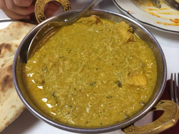 Order Chicken Coconut Curry food online from Agra Tandoori Indian Restaurant store, Tarzana on bringmethat.com