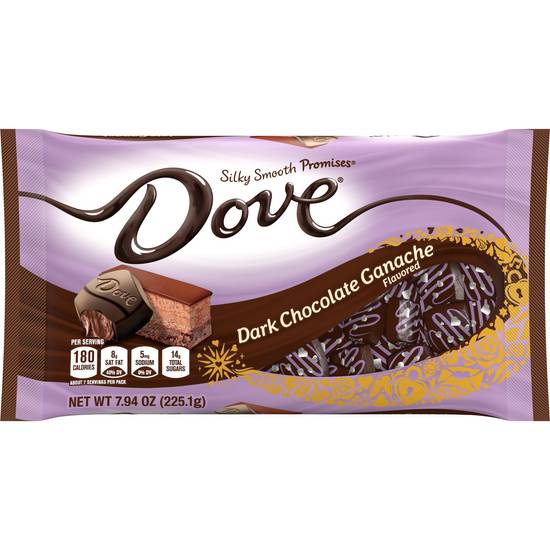 Order DOVE PROMISES Dark Chocolate Ganache Valentine's Day Candy, 7.94 oz Bag food online from Cvs store, EL MONTE on bringmethat.com