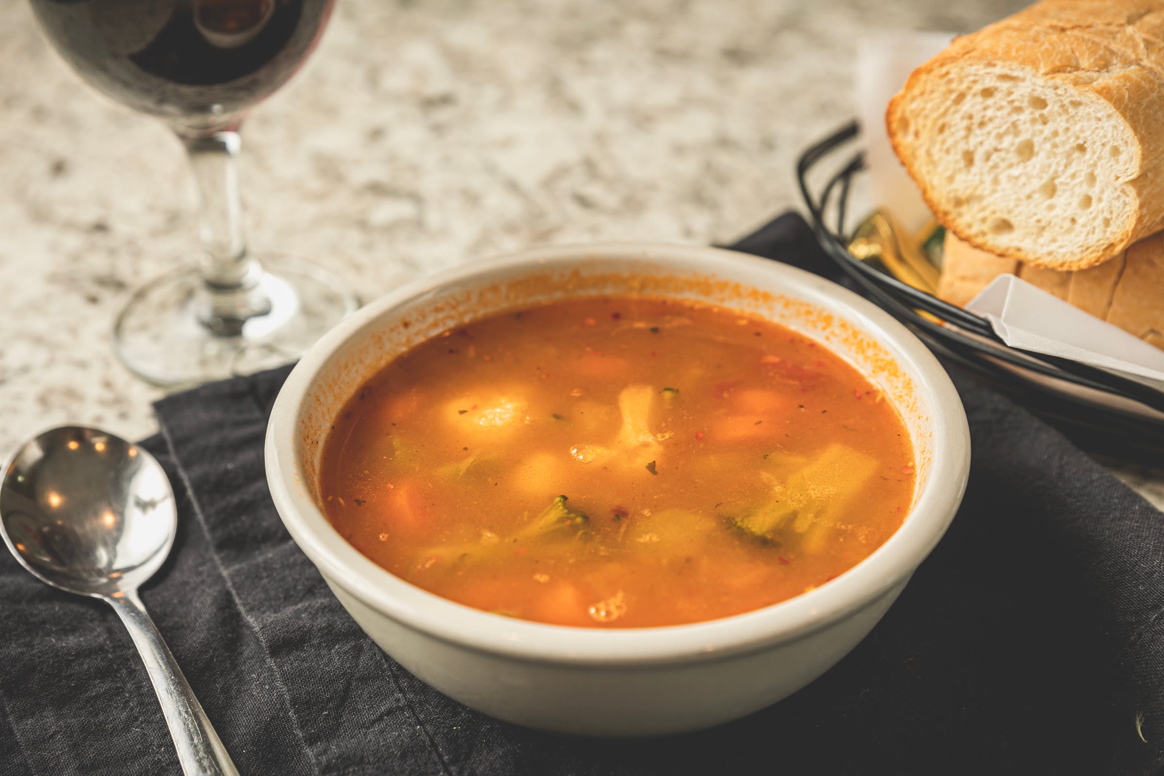 Order Diavlo Soup - Bowl food online from Mario Pizza & Pasta store, Seabrook on bringmethat.com