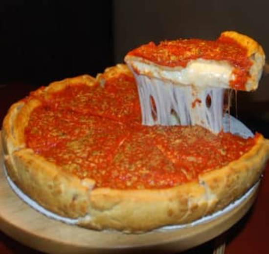 Order Small Deep Dish Cheese. food online from Pizzapapalis store, Toledo on bringmethat.com