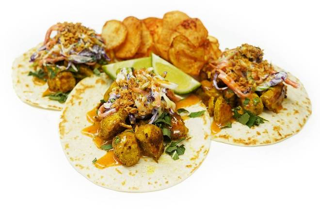 Order Thai Tacos food online from Ikigaido Umami Fries store, Tulsa on bringmethat.com