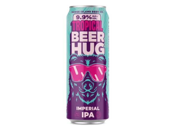 Order Goose Island Tropical Beer Hug - 19.2oz Can food online from Jenny Liquors store, Mt Prospect on bringmethat.com