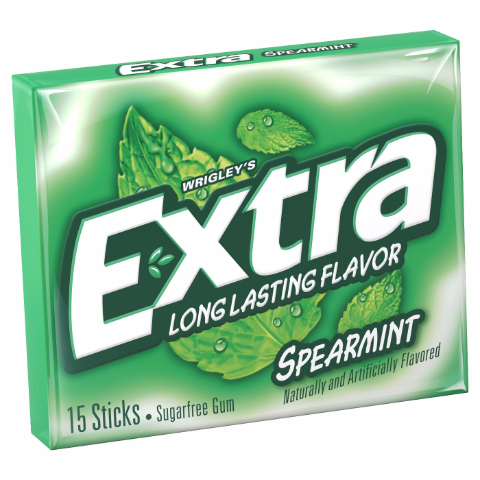 Order Extra Spearmint 15 Count food online from 7-Eleven store, Las Vegas on bringmethat.com