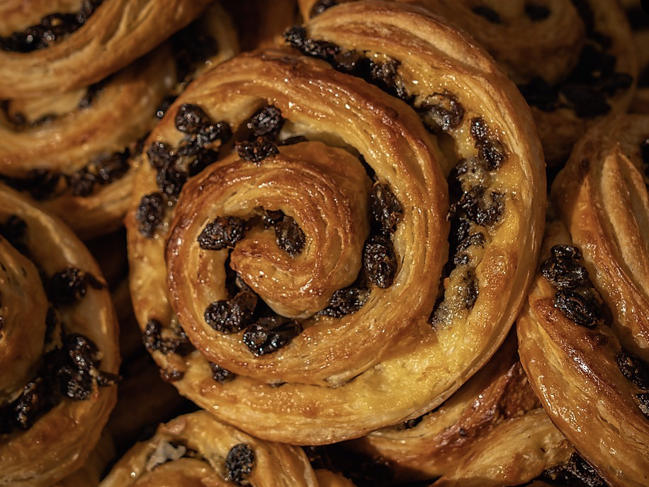 Order Raisin roll food online from Pastries By Edie store, Canoga Park on bringmethat.com