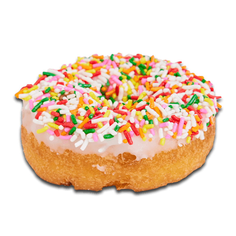 Order Sprinkles Iced Cake food online from Randy Donuts store, Santa Monica on bringmethat.com