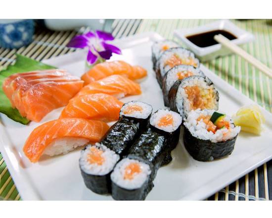 Order Salmon Lover Platter ✦ food online from Dragon Palace store, Gresham on bringmethat.com
