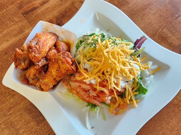Order Salad and 5PC Wings food online from K BBQ BOP store, Mobile on bringmethat.com