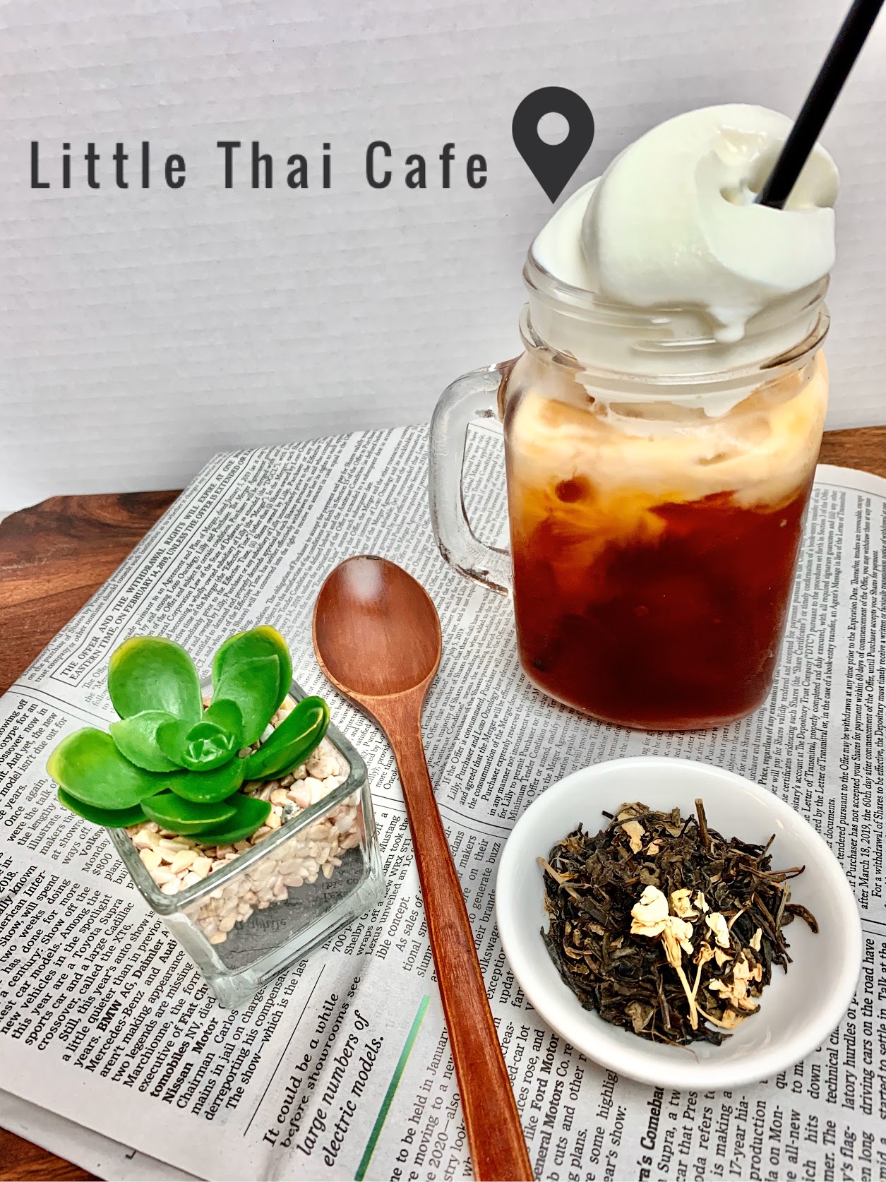 Order 3. Thai Tea food online from Little Thai Cafe store, Houston on bringmethat.com