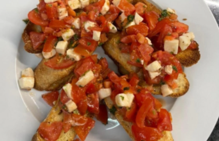 Order Bruschetta food online from Roma Cafe store, Worth on bringmethat.com